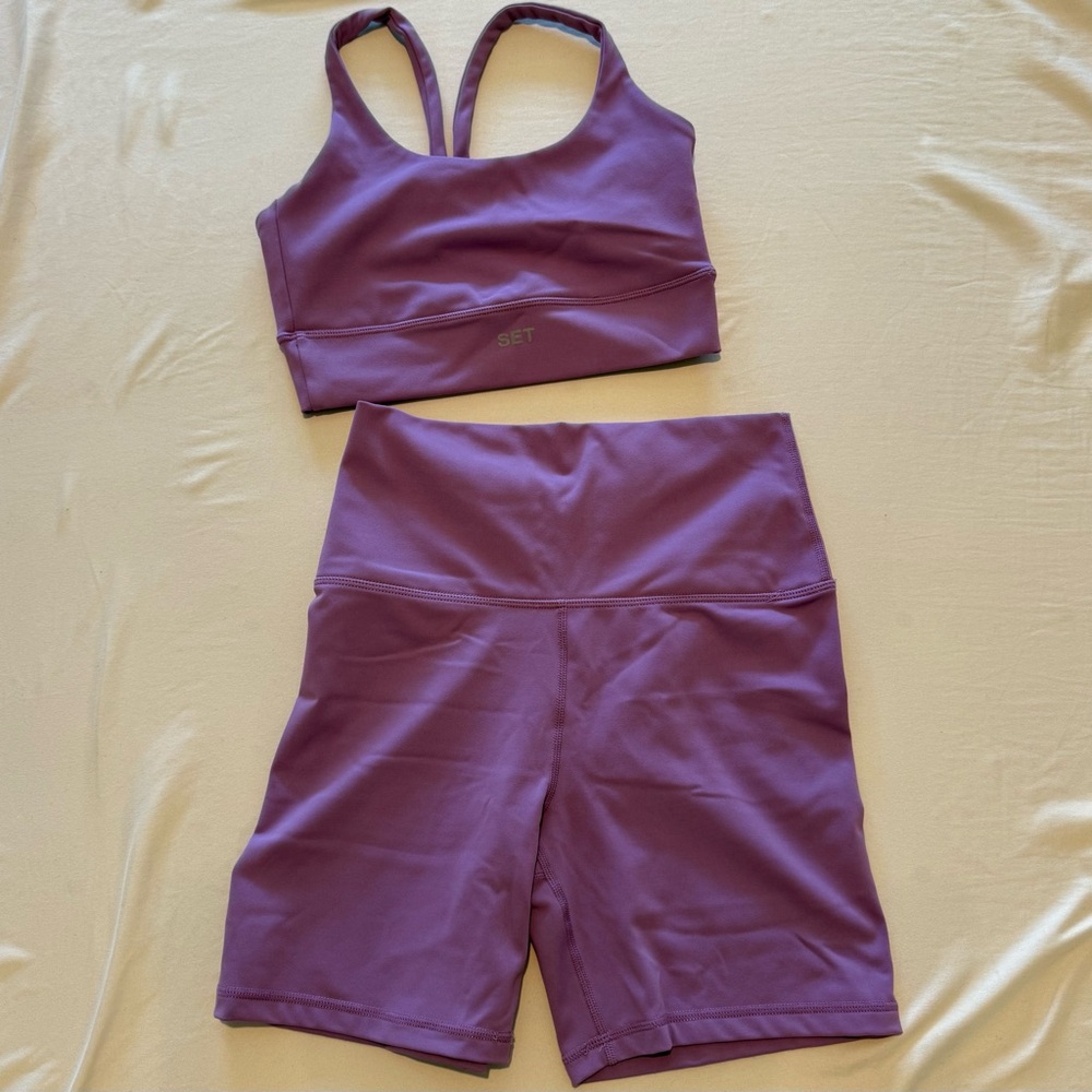 SET Active Luxform Purple Apparel